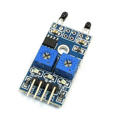 

DC3.3-12V 2 Channel 2-Way NTC Thermistor Sensor Module for MCU
