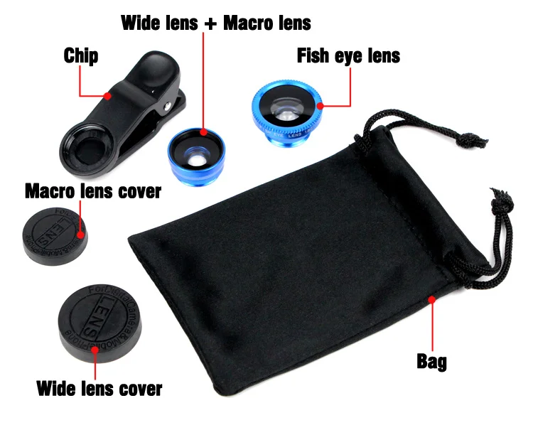 Lens Kit For Mobile Phone