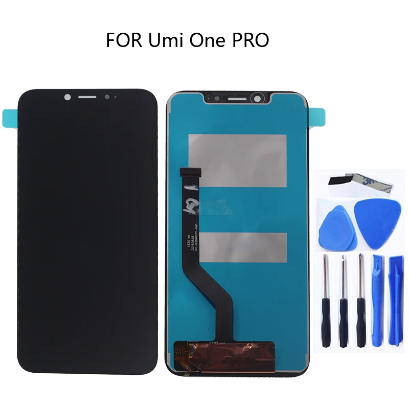 

FOR UMI umidigi One Pro 5.9'' Black LCD Monitor with Touchscreen Digitizer Component Repair Accessories + Tools Free shipping