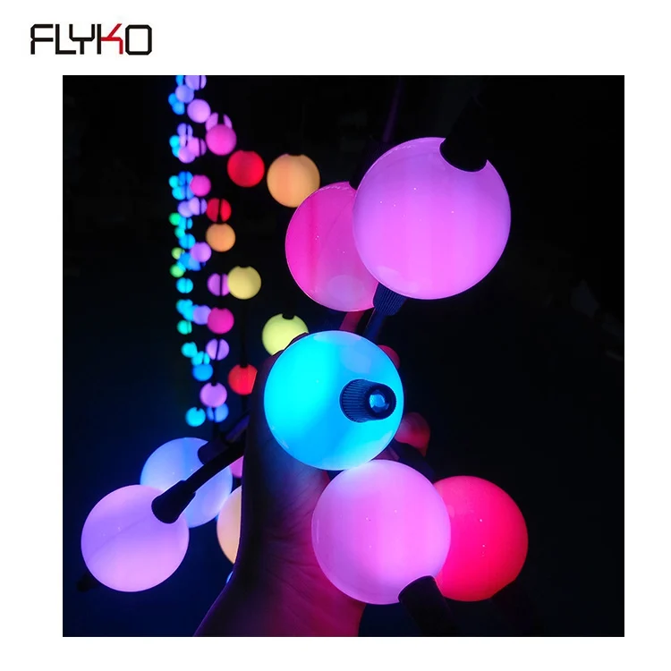 

Free shipping Hot sale festival decoration 3D DMX led pixel ball lighting