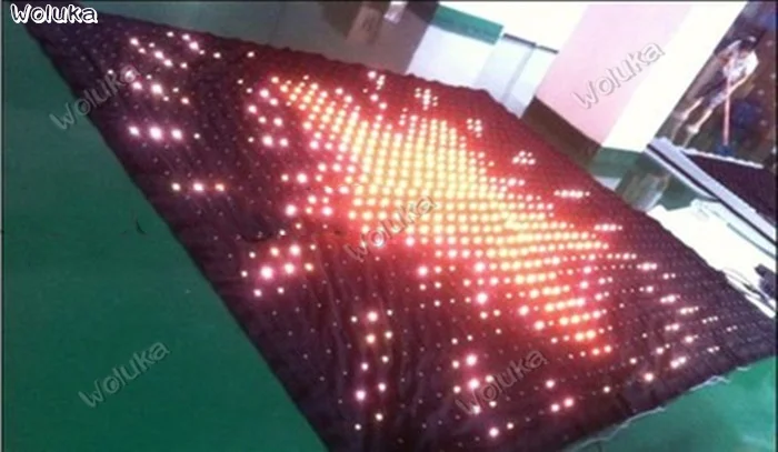 P10 4*6 м LED видео занавес DJ игровой диск сценический фон динамический эффект