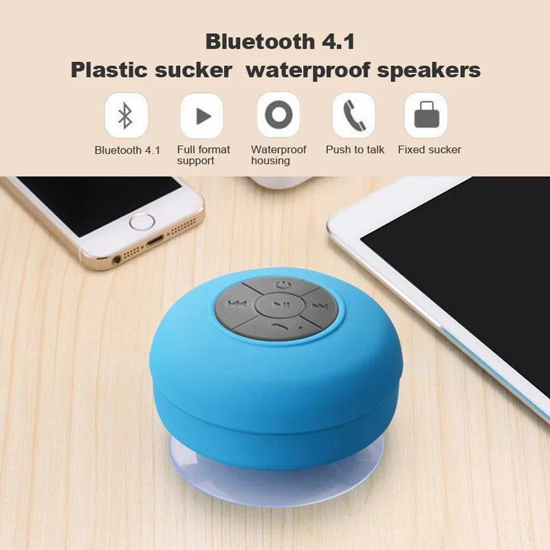 Wearpai Bluetooth Динамик Портативный Беспроводной мини Водонепроницаемый душ для