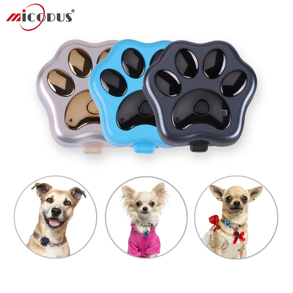 

Mini GPS Tracker Pets WIFI Anti-lost Waterproof GSM Spy Voice Monitor Free Web APP Realtime Dog Tracking Device RF-V30 Geo-fence