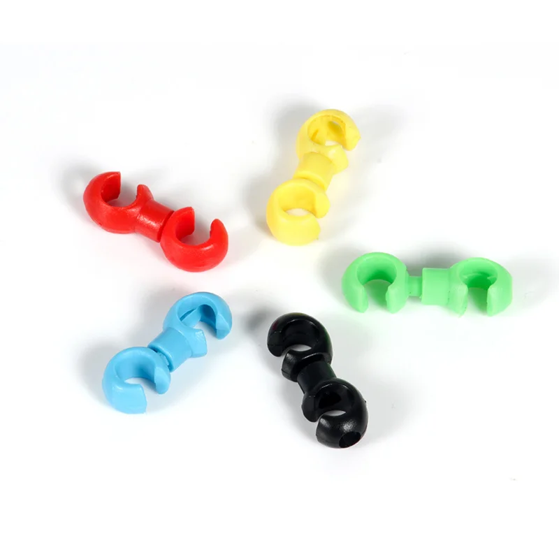 

5PCS Rotatable MTB Brake Line C/S Buckle Bike Brake Derailleur Shift Cable Line Tube Pipeline Storage Device Ring Clamp