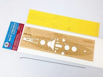 

Ship deck 1/700 West Buddha Jili wood deck with covering paper + anchor chain Toys Assembly model