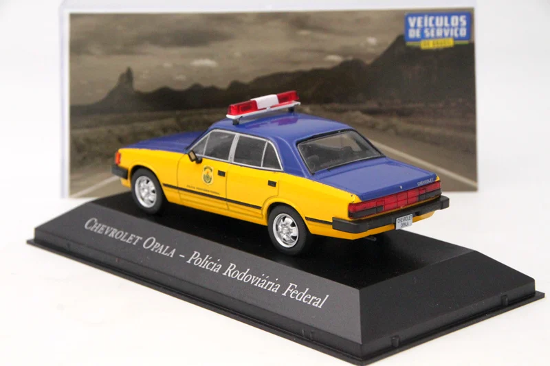 IXO alтая 1:43 весы Chevrolet Opala Policia Rodoviaria Federal Toys модели автомобилей литья под давлением Ограниченная серия Коллекция IXO alтая 1:43 весы Chevrolet Opala Policia Rodoviaria Federal Toys модели автомобилей литья под давлением Ограниченная серия Коллекция