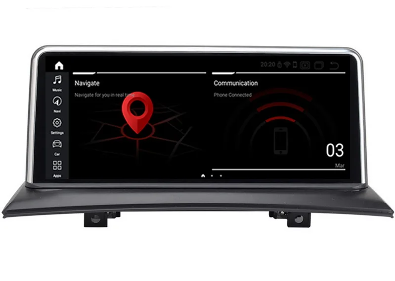 Sale Six core Android 9.0 CAR Audio DVD player FOR BMW X3 E83 (2004- 2009) gps car Multimedia head device unit receiver car monitor 7