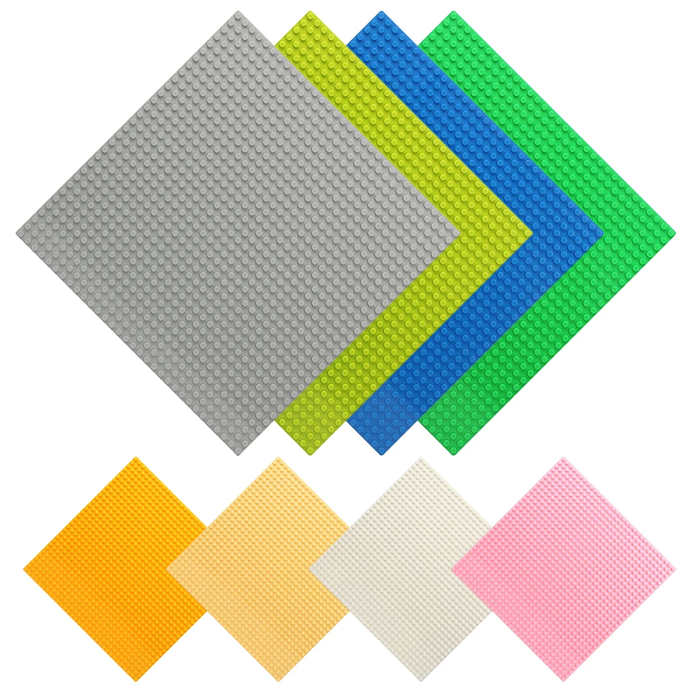 

8 Colors 32*32 Dots Base Plate For Small Bricks Baseplate Board Compatible Legoed DIY Building Blocks Toys For Children Gifts