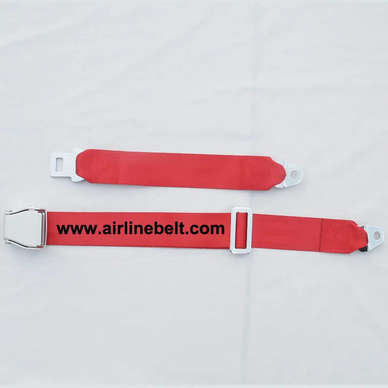 Топ Классический самолет авиация ремень безопасности пряжки ремня безопасности с серебряным металлический ползунок и тарелки с опорой - Цвет: B