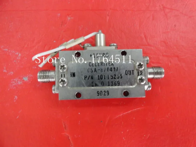 

[BELLA] CELERITEK CSA-870417 15V SMA supply amplifier