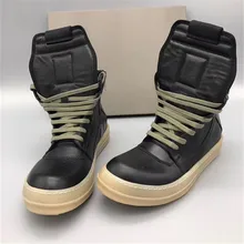 Подиум роскошный дизайн в стиле «хип-хоп» основной Отстроченный шов зимние сапоги-чулки на резиновой подошве тренер унисекс ботинки Dark Warrior вечерние ботинки