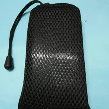 100 шт./лот сетчатые ювелирные украшения мешок сетка мешок подарка из сетчатого материала мешочек сумка со шнурками для телефона сумка мешок подарка по индивидуальному заказу и