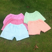 Оптовые Персонализированные Relaxtion Новое прибытие бутик toddle одежда Хлопок Полосатые Мальчиков Шорты