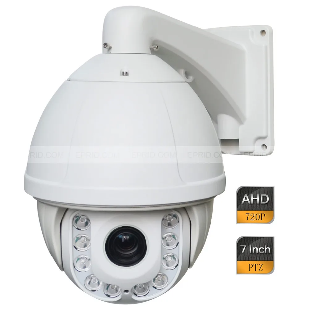 

7'' AHD Analog HD CCTV Outdoor High Speed PTZ Camera 720P 1.0MP 20X ZOOM 150M IR