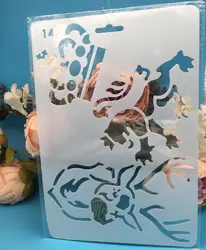 27,5X19 см Корона Льва DIY Craft Многослойные трафареты живопись штампованная для скрапбукинга тиснильный альбом бумага карты шаблон
