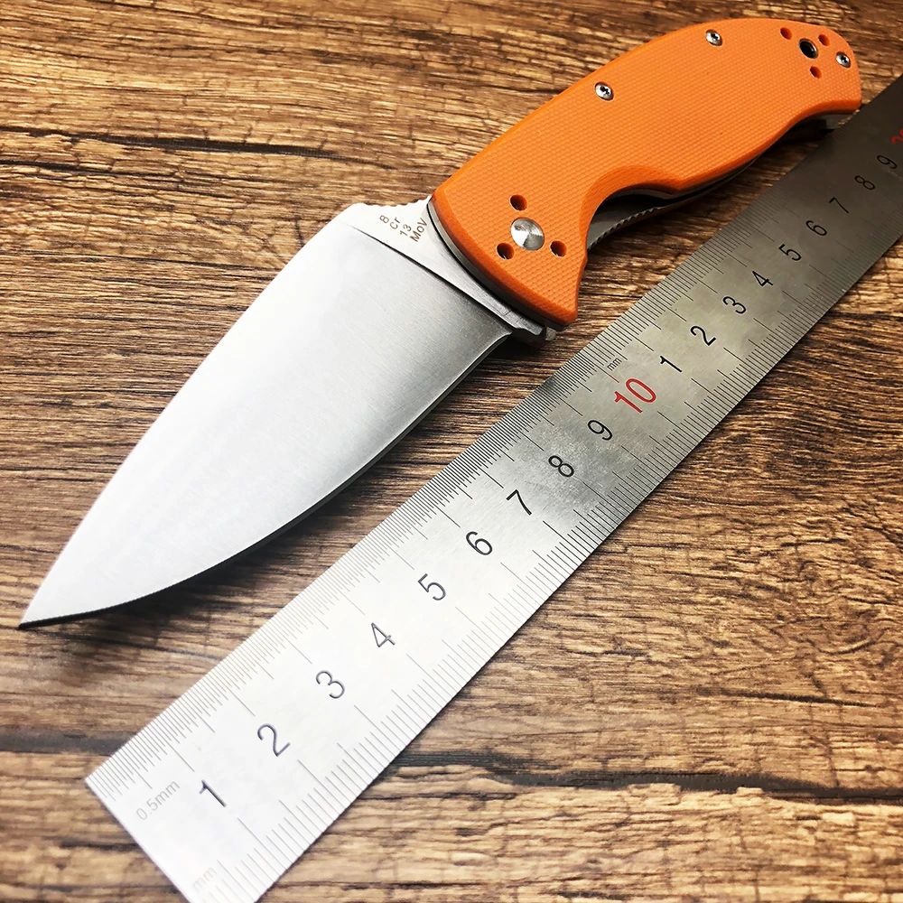 

BMT Folding Knife 5Cr13MoV Blade G10 Handle Camping Hunting Survival Tactical Knife Pocket EDC Multi Utility tool