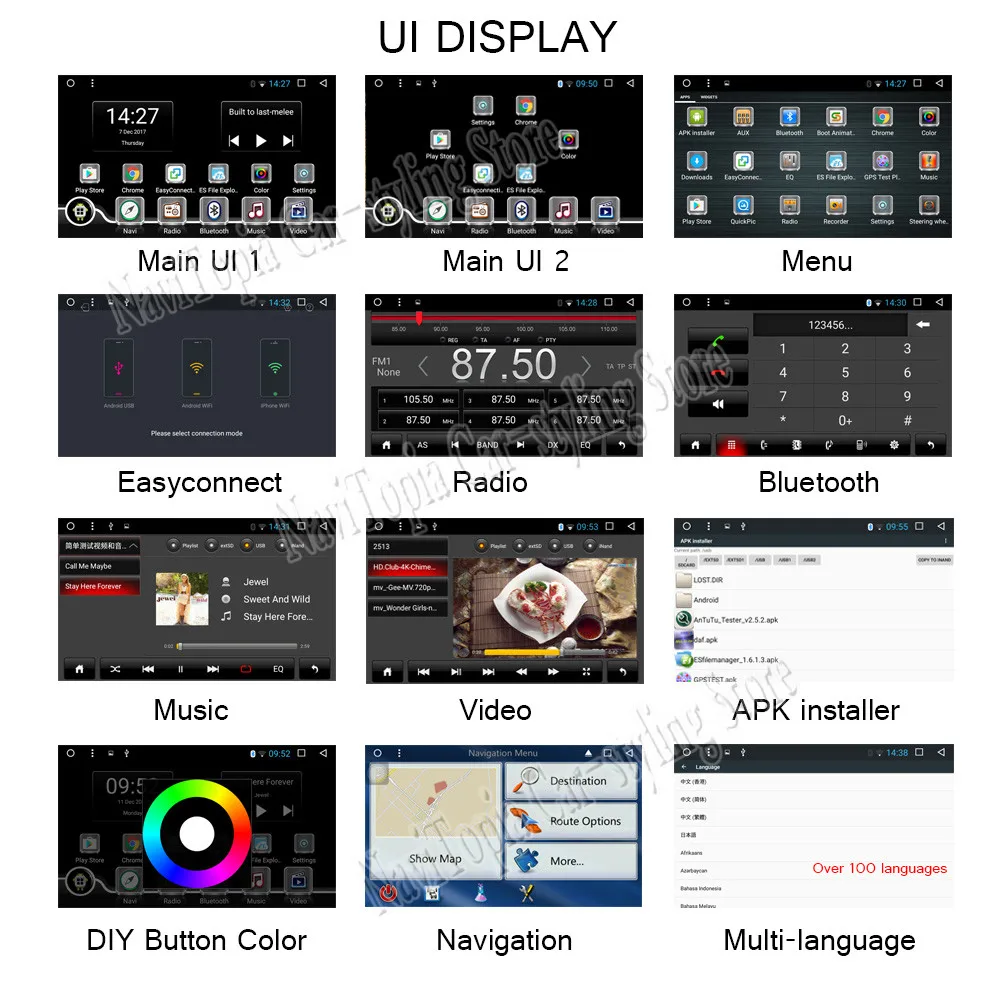 Cheap NAVITOPIA T8 Octa Core Android 8.1 Car DVD GPS Navigation for Nissan Qashqai 2007 2008 2009 2010 2011 2012 2013 Car PC Radio 14