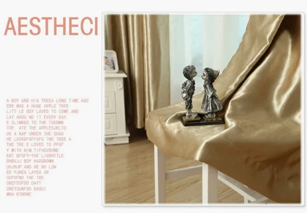 Gancho ojal cortinas de oro de la ventana de la habitación cortinas de cortinas paneles de cocina moderna de sombreado de tratamiento de ventana cortinas