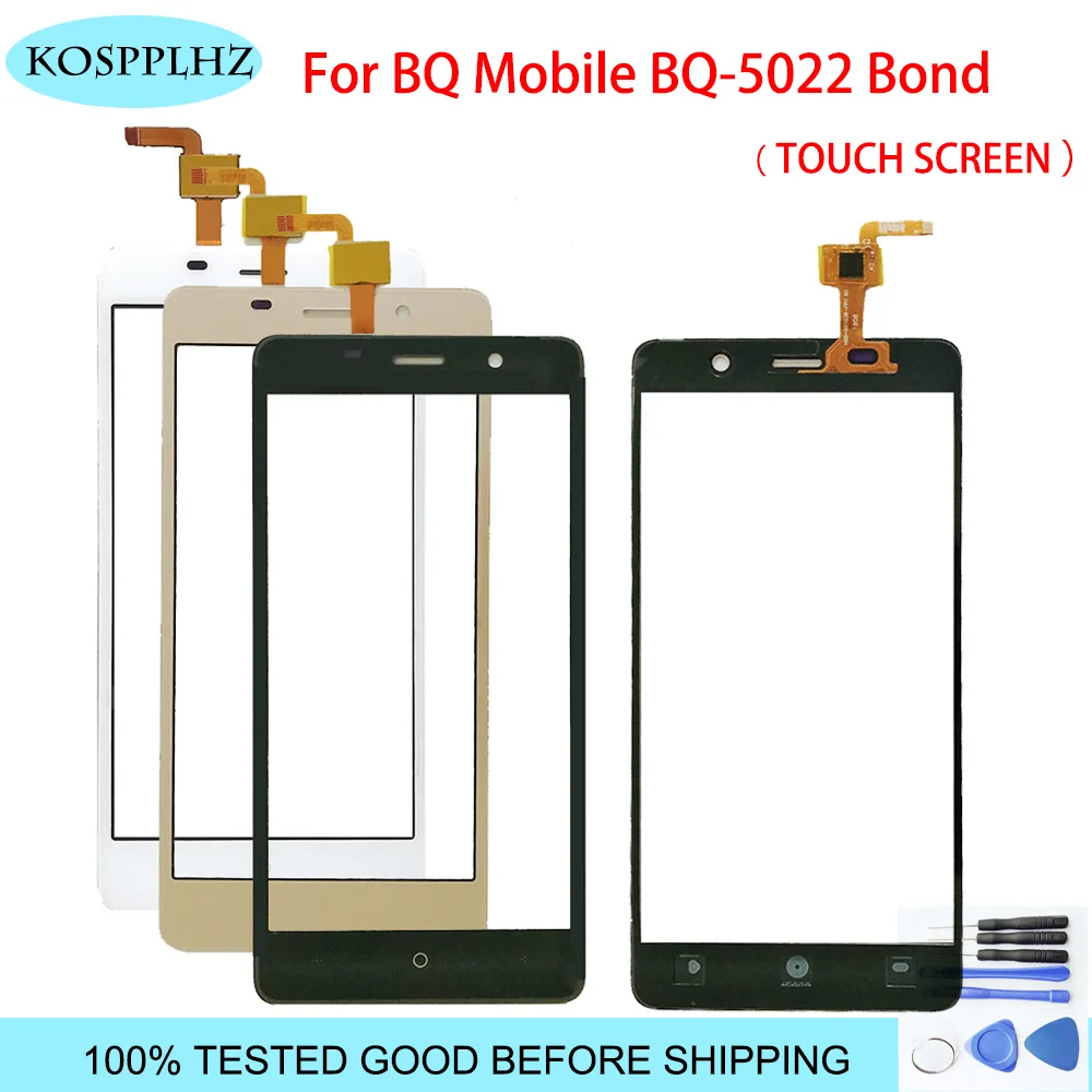 Touch Screen Digitizer For BQ BQS 5022 BQS 5022 bond Sensor touch font b Smartphone b