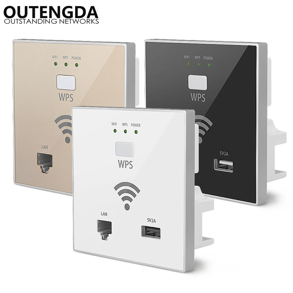 Беспроводной Wi Fi роутер для отеля 300 Мбит/с репитер умного дома RJ45 USB WPS