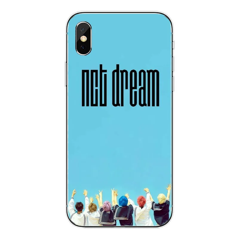 NCT 127 Kpop grupo Menino Мягкий ТПУ чехол для телефона для iphone X XR XS MAX 8 7 6 PLUS 5 KPOP K.A.R.D MONSTA X NCT 127 - Цвет: TPU