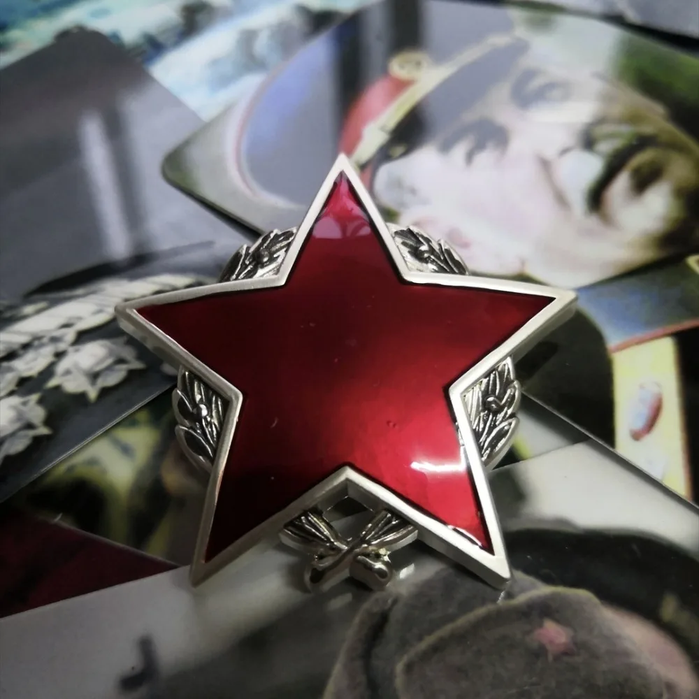 Высокое качество WW2 советский жетон 1st sYugoslav Партизанская медаль красная