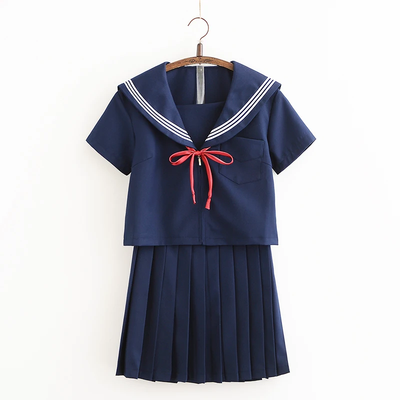 Svitania Japanese School JK Uniform Sailor Suit High College Female Students Cosplay Uniforms | Тематическая одежда и
