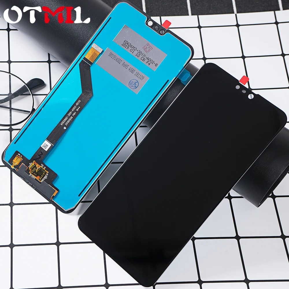

OTMIL 6.26'' LCD For Zenfone Max Pro (M2) ZB630KL LCD Display Touch Screen Digitizer Frame Assembly For ZenFone ZB631K Display