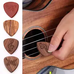 1 шт.. Новые гитарные палочки Plectrum Solid Wood Fingerpicks High-end 0,46 мм гитарные медиаторы для музыкальных инструментов аксессуары