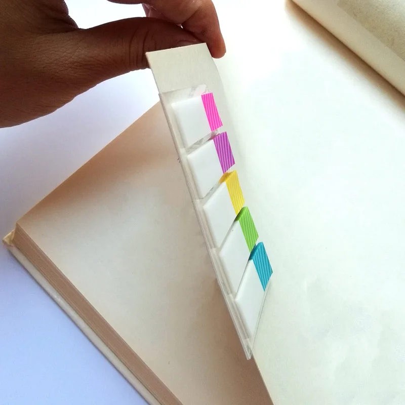 1 шт. 5 Цветов N раз наклейка Bookend водостойкая записываемая книга индекс идентификация прозрачная флуоресцентная инструкция этикетка