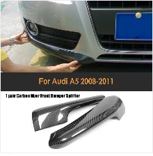 ПУ диффузор, губа на задний бампер для Audi A5 4 двери стандарт 2008-2011 Non-Sline автомобиля спойлер стикер