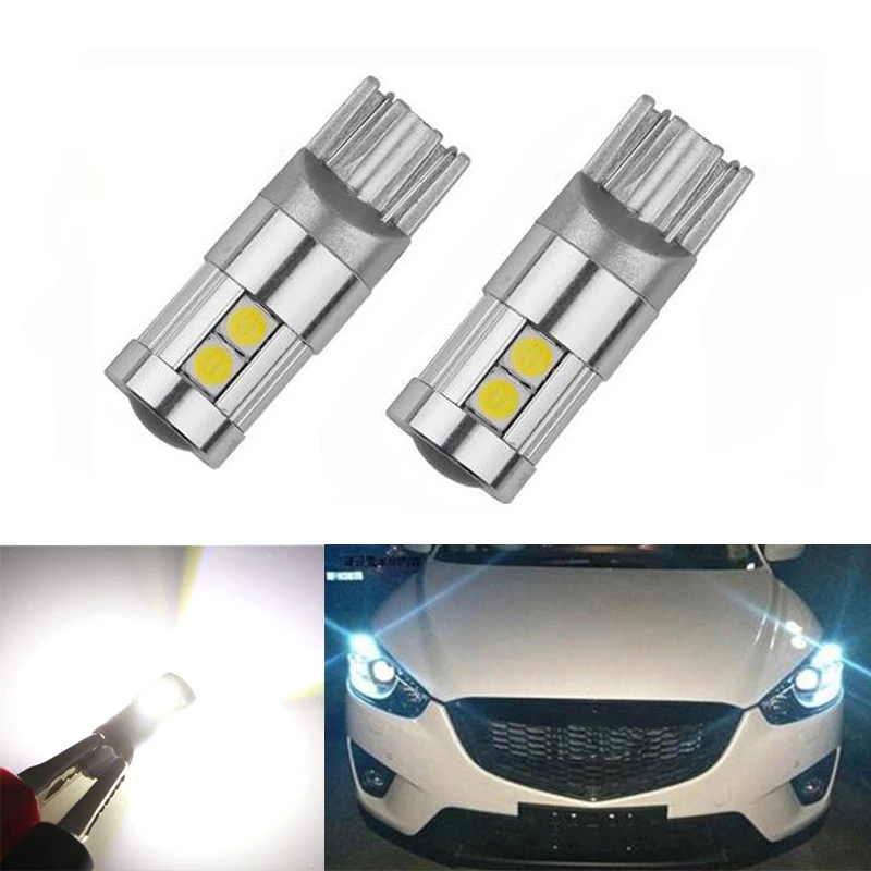 2x T10 W5W светодиодный светильник лампа габаритного огня Canbus без ошибок для Mazda 323 626