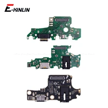 Разъем питания для зарядки, док-плата с микрофоном и гибким кабелем для HuaWei Honor View 20 Note 10 9 9i 9 8C 8X Max Pro Lite