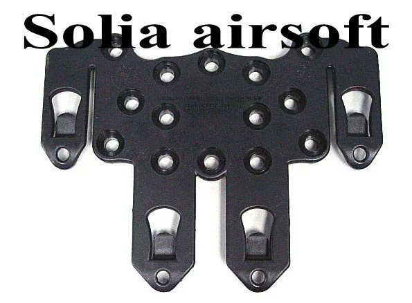 

Tactical Polymer Tactical Strike MOLLE Holster Adapter Hunting Belt Gun Holster Paddle Platform for hunting