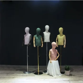 

Half-length Window Display Children's Model Shop Clothes Display Mannequin For Sale