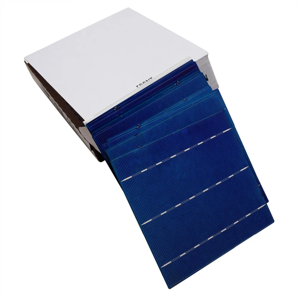 80W solar panel DIY 20pcs 6x6 poly Solar Cell High efficiency 4.1W each B grade`#