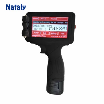 

Nataly M7 Portable handheld Good quality Easy Operate Date Handheld Inkjet Printer/Portable Hand Jet Printing Machine For Food