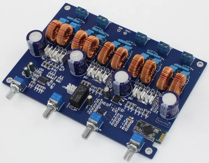 

Assembled TPA3116 4.1 Bluetooth amplifier board 4*50W+100W
