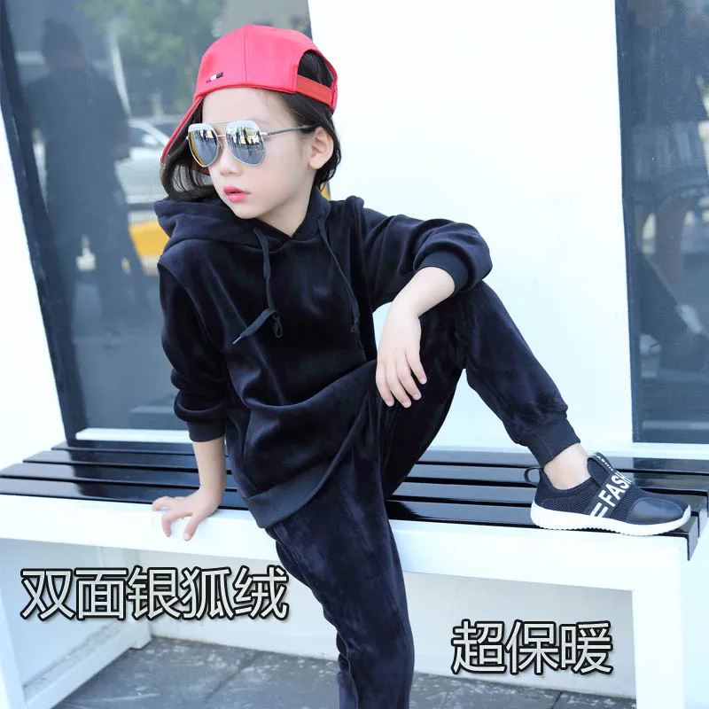 

3-13t Baby Girl Clothes Spring Sport Suits Teenagers Children Set Girls Back To School Outfits Outwear + Pant Costume For Kids