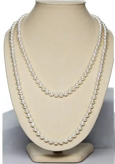 

80%OFF 8-9mm 32/36/40/44/48inch AAA Akoya Natural White Pearl Necklace Handmade