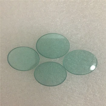 

diameter 50mm and 3mm thickness KG3 heat absorbing glass