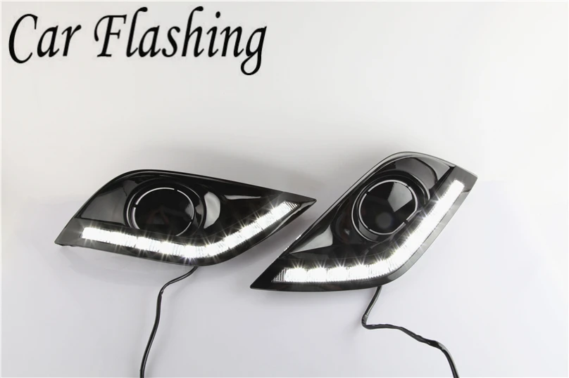 Car Flashing For Nissan Almera Latio Sunny Versa 2014 2015 2016 LED DRL