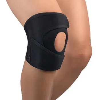 

1pc Knee Sleeve Pad Breathable Adjustable Compression EVA Pads Patella Protector Leg Cover Outdoor Autumn Winter Knee Support