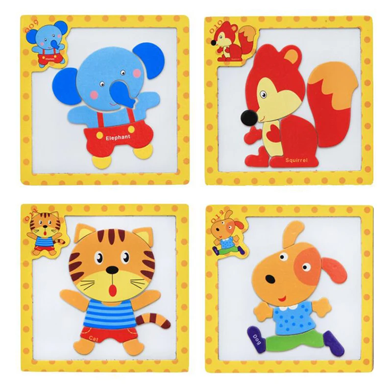 Children Animals 3D Magnetic Puzzle Jigsaw Wooden Toys Cartoon Traffic Puzzles Tangram Kids Educational Toy for Children Children Animals 3D Magnetic Puzzle Jigsaw Wooden Toys Cartoon Traffic Puzzles Tangram Kids Educational Toy for Children