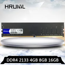 HRUIYL DDR4, 4 ГБ, 8 ГБ, 16 ГБ, 2133 МГц, DDR 4, 16 ГБ, 8 ГБ, 4 Гб, PC4-17000U, 17000 шт., motheboard, оперативная память, настольный процессор Intel и AMD Memoria dimm