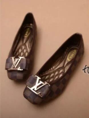 

2019 Ballet flat shoes new leather round head shallow bow versatile single shoes women's leather bow design
