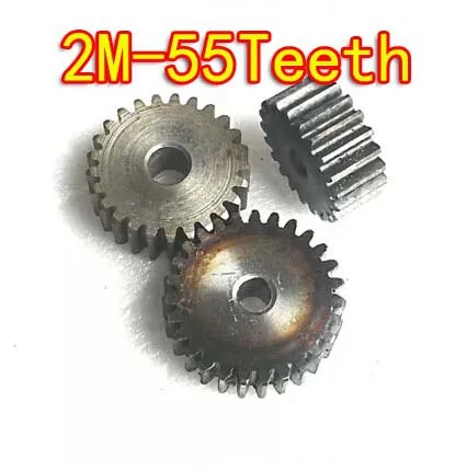 

1pcs Diameter:114mm 2M-55Teeth Metal Cylinder Spur Gear Motor Gear Box.--hole D:15mm