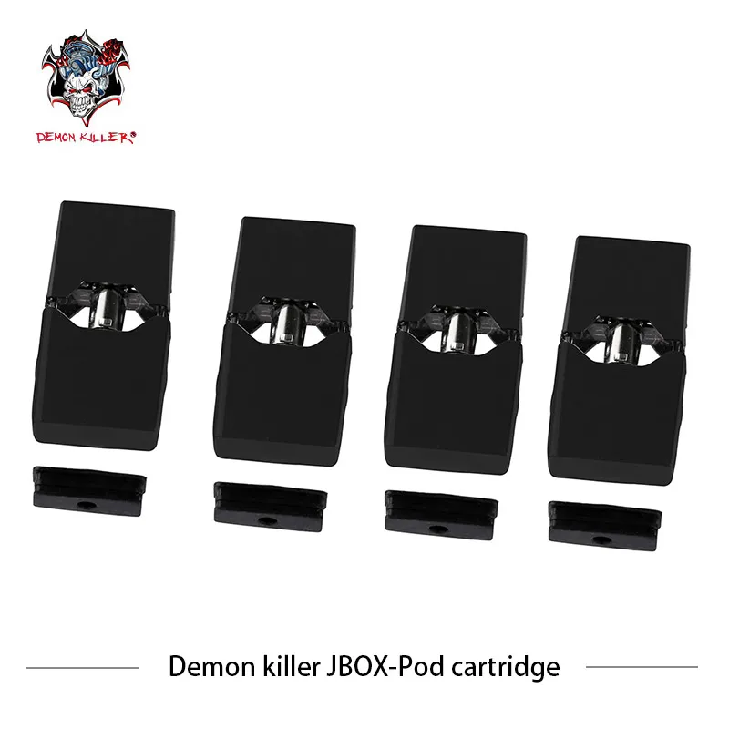 4 шт./лот LTQ Demon Killer Jbox сменный картридж керамическая катушка пустой Pod для Mod JuulPod