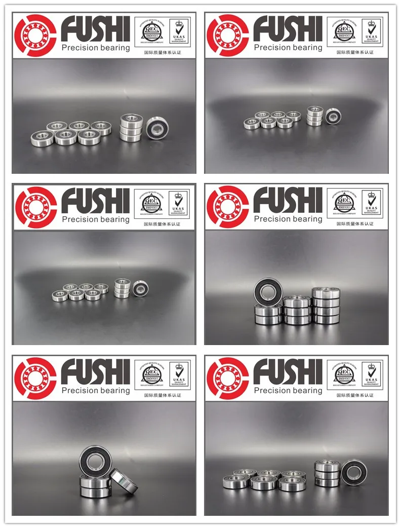 1601RS 1602RS 1604RS 1605RS Bearing ABEC-1 10PCS Double Shielded Inch Ball  Bearings 1601 1602 1604 1605-2RS Bearing