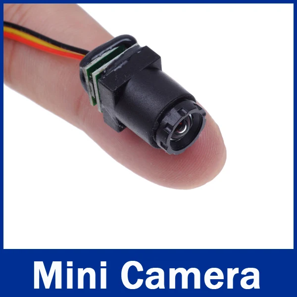 Ultra Small HD Excellent 0.008Lux 520TVL 90degree View Angle Mini CCTV Camera For RC FPV Quadcopter Helicopter